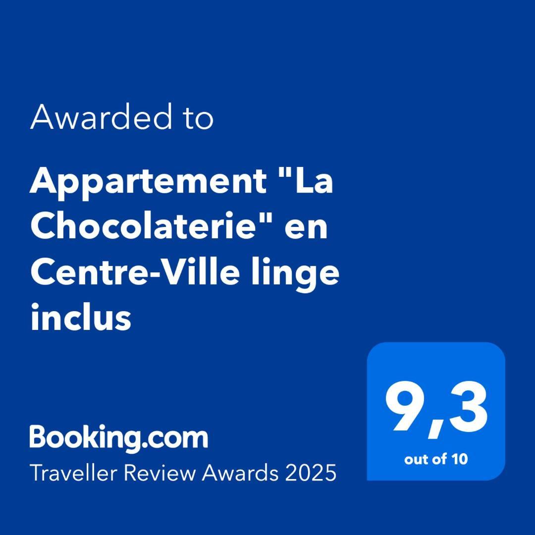 La Chocolaterie En Centre-ville Linge Inclus